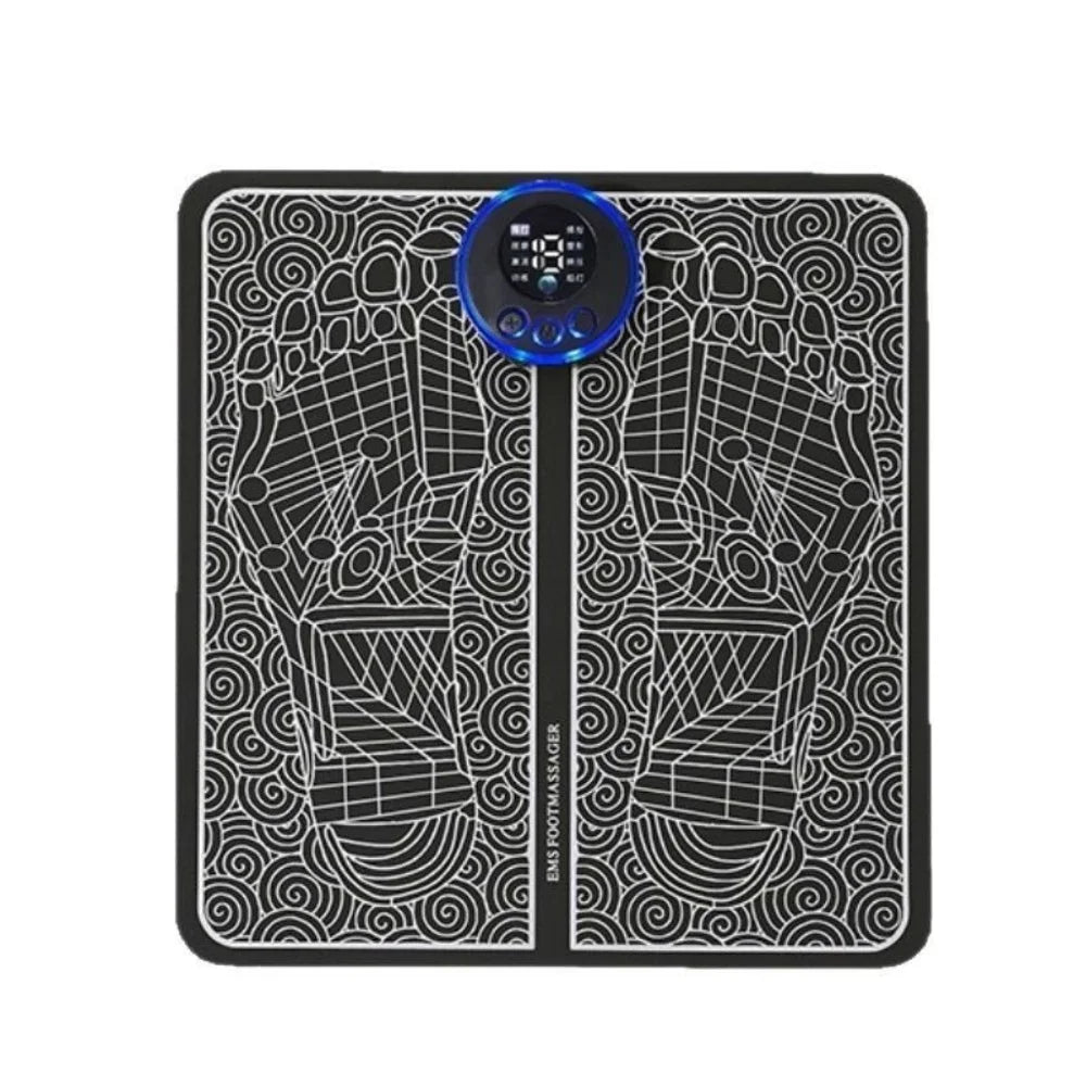 EMS Microcurrent Massage Foot Massager Pad Feet Muscle Stimulator Improve Blood Circulation Relieve Pain Foot Massage Mat