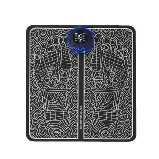 EMS Microcurrent Massage Foot Massager Pad Feet Muscle Stimulator Improve Blood Circulation Relieve Pain Foot Massage Mat